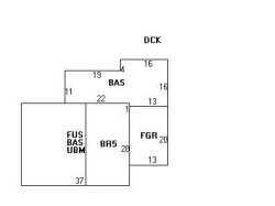 72 Parker Ave, Newton, MA 02459 floor plan