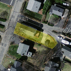 34 Cummings Rd, Newton, MA 02459 aerial view