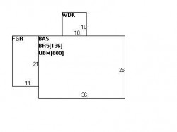 42 Evergreen Ave, Newton, MA 02466 floor plan