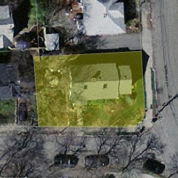 3 Albion Pl, Newton, MA 02459 aerial view