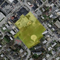 11 Hawthorn St, Newton, MA 02458 aerial view