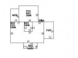 41 Baker Pl, Newton, MA 02462 floor plan