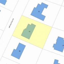 63 Broken Tree Rd, Newton, MA 02459 plot plan