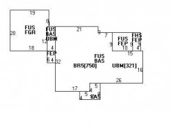 78 Wauwinet Rd, Newton, MA 02465 floor plan