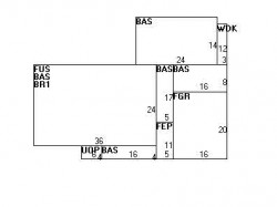 42 Juniper Ln, Newton, MA 02459 floor plan