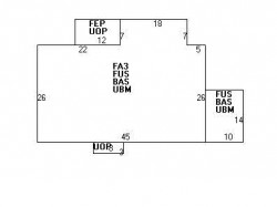 24 Arlington St, Newton, MA 02458 floor plan