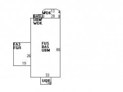 77 Cornell St, Newton, MA 02462 floor plan