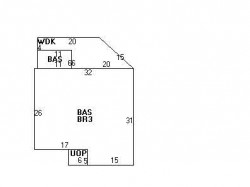 263 River St, Newton, MA 02465 floor plan