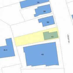403 Langley Rd, Newton, MA 02459 plot plan