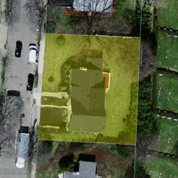 39 Mary Ellen Rd, Newton, MA 02468 aerial view
