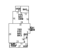 73 Erie Ave, Newton, MA 02461 floor plan