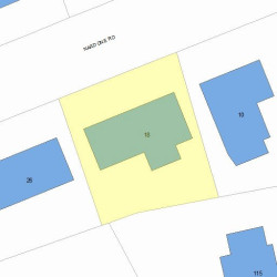 18 Nardone Rd, Newton, MA 02459 plot plan