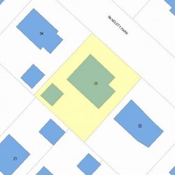 28 Randlett Park, Newton, MA 02465 plot plan