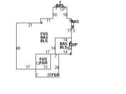 6 Deborah Rd, Newton, MA 02459 floor plan