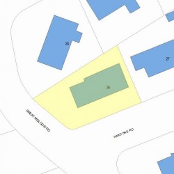 35 Nardone Rd, Newton, MA 02459 plot plan