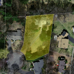 17 Amy Cir, Newton, MA 02468 aerial view