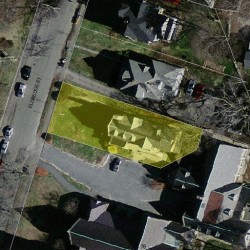 64 Eldredge St, Newton, MA 02458 aerial view