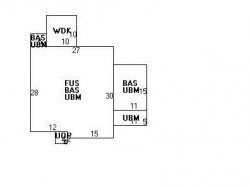 362 Ward St, Newton, MA 02459 floor plan