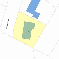 20 Edgewater Park, Newton, MA 02466 plot plan