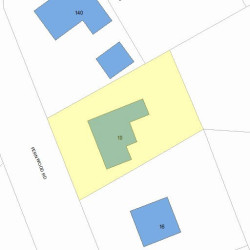 10 Fernwood Rd, Newton, MA 02465 plot plan