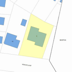 5 Nonantum St, Newton, MA 02458 plot plan