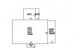 270 Mill St, Newton, MA 02459 floor plan