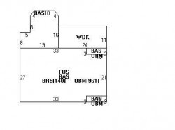 238 Dorset Rd, Newton, MA 02468 floor plan