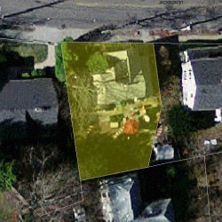 64 Jackson St, Newton, MA 02459 aerial view