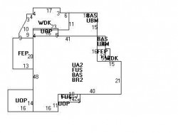 29 Exeter St, Newton, MA 02465 floor plan