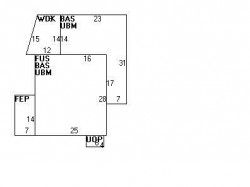 15 Stoneleigh Rd, Newton, MA 02465 floor plan