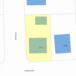 2143 Commonwealth Ave, Newton, MA 02466 plot plan