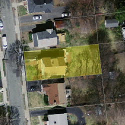 18 Owatonna St, Newton, MA 02466 aerial view