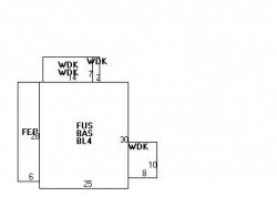 45 Cottage St, Newton, MA 02464 floor plan