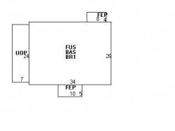 71 Clinton Pl, Newton, MA 02459 floor plan