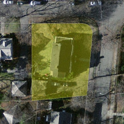30 Ransom Rd, Newton, MA 02459 aerial view