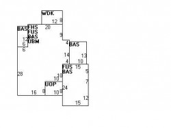 992 Beacon St, Newton, MA 02459 floor plan