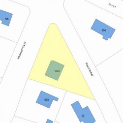 1820 Washington St, Newton, MA 02466 plot plan