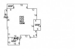 1744 Washington St, Newton, MA 02466 floor plan