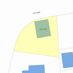 1304 Boylston St, Newton, MA 02464 plot plan