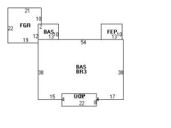 574 Beacon St, Newton, MA 02459 floor plan