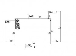 239 Ward St, Newton, MA 02459 floor plan