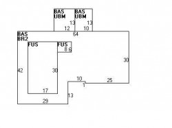 190 Brookline St, Newton, MA 02459 floor plan