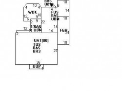 43 Philbrick Rd, Newton, MA 02459 floor plan