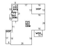 47 Clinton Pl, Newton, MA 02459 floor plan