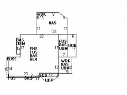 12 Devon Ter, Newton, MA 02459 floor plan