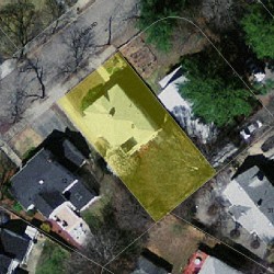 8 Hallron Rd, Newton, MA 02462 aerial view