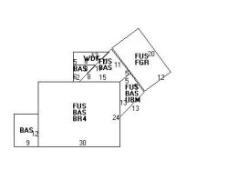 526 Quinobequin Rd, Newton, MA 02468 floor plan