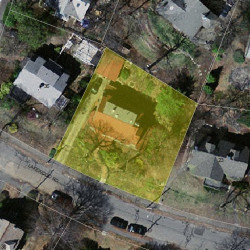 35 Lakewood Rd, Newton, MA 02461 aerial view
