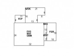 47 Harvard St, Newton, MA 02460 floor plan