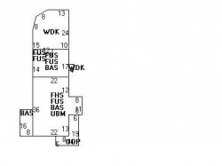95 Hyde St, Newton, MA 02461 floor plan